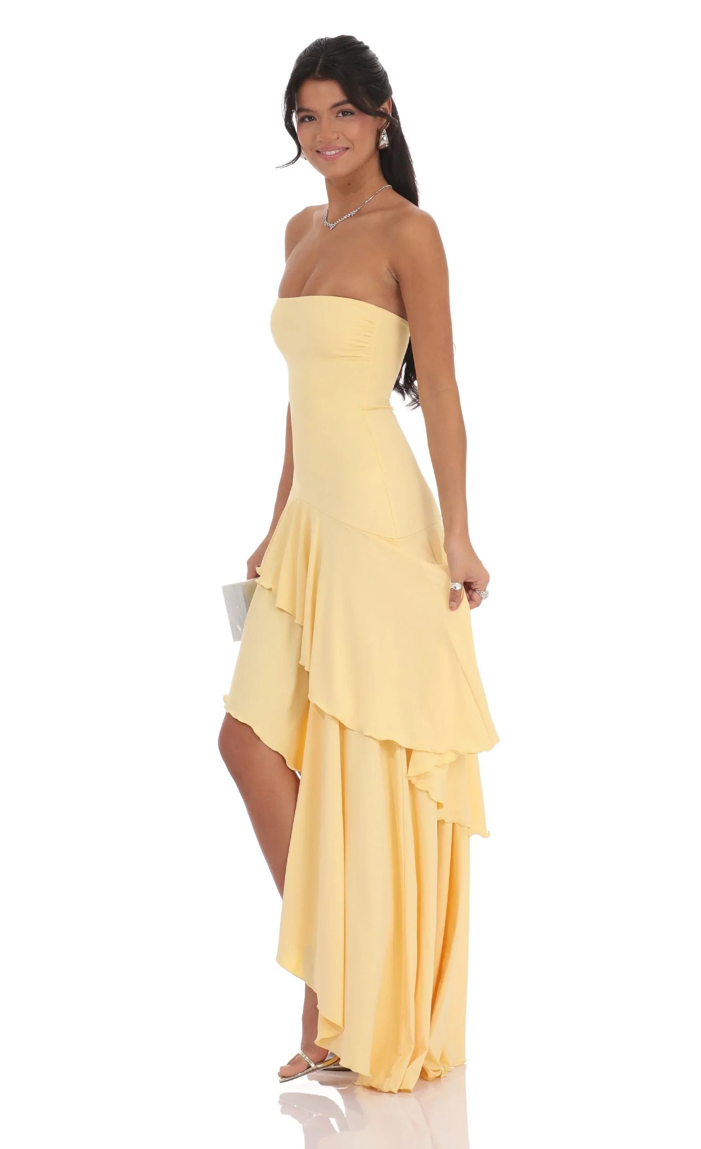 Sunlit Ruffle Gown