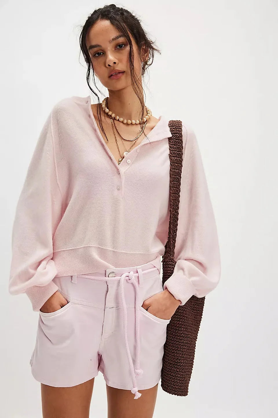 Cloud Knit Henley