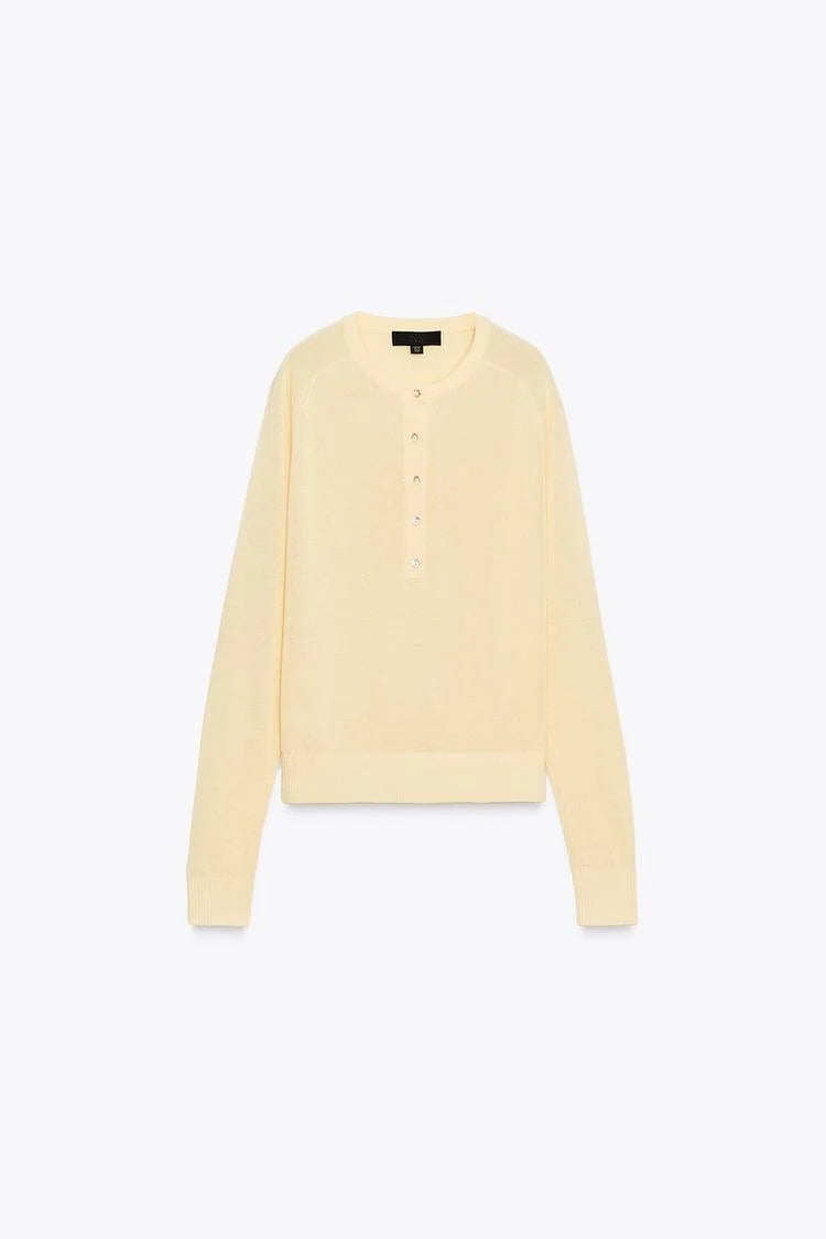 Cloud Knit Henley